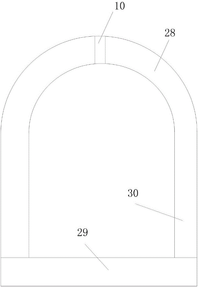 Testing device and testing method for dust removing effect of dust suppressant and dust preventive