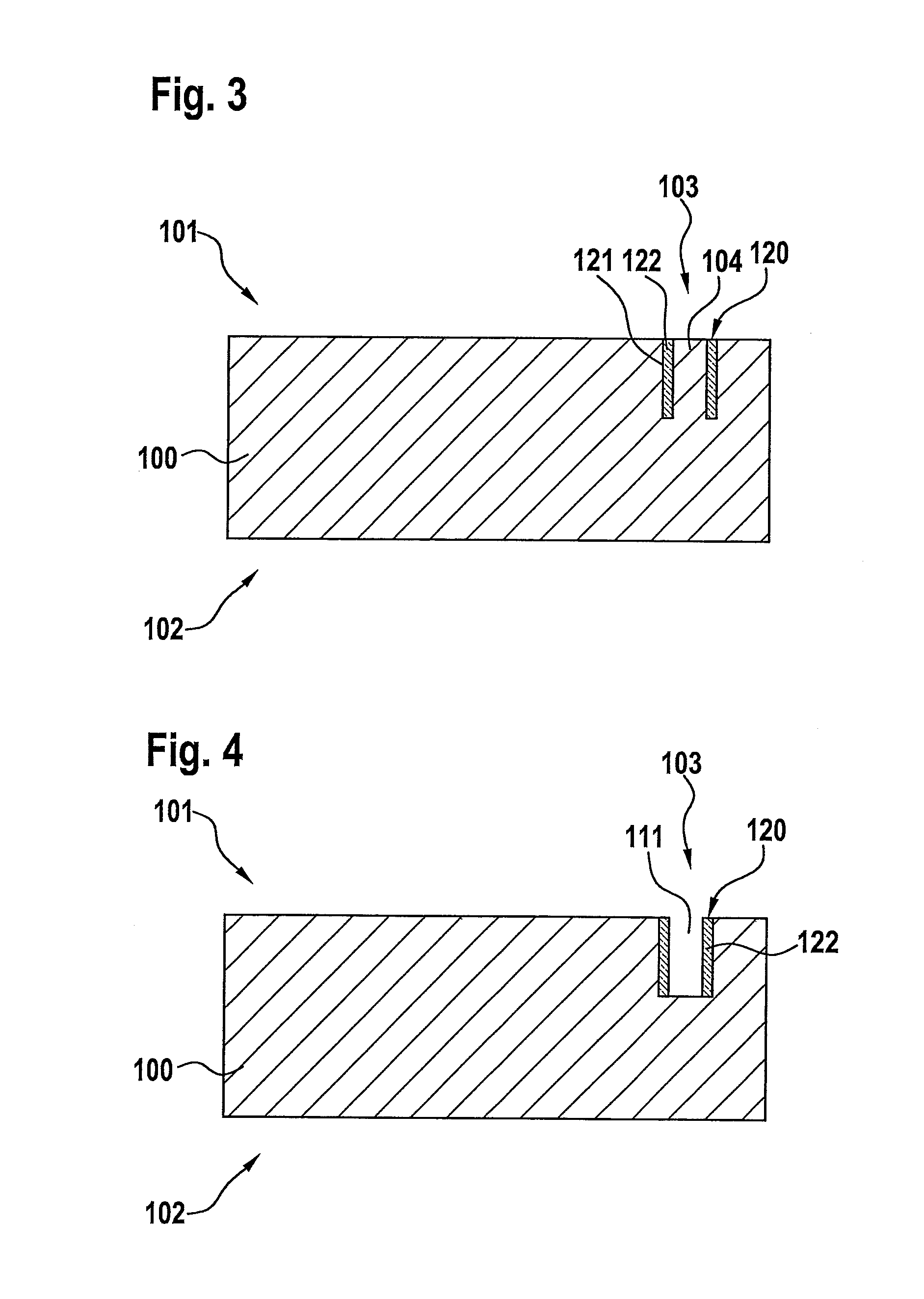 Method for manufacturing a component having an electrical through-connection