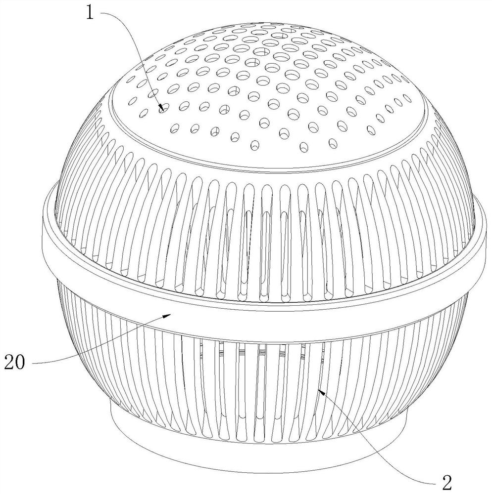 Combined microphone mesh enclosure and production process