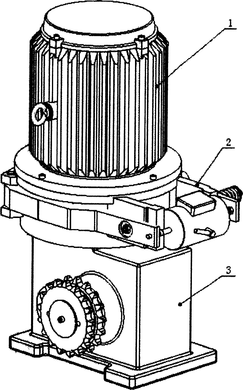 Permanent magnet synchronous electric motor and its automatic staircase or automatic footway