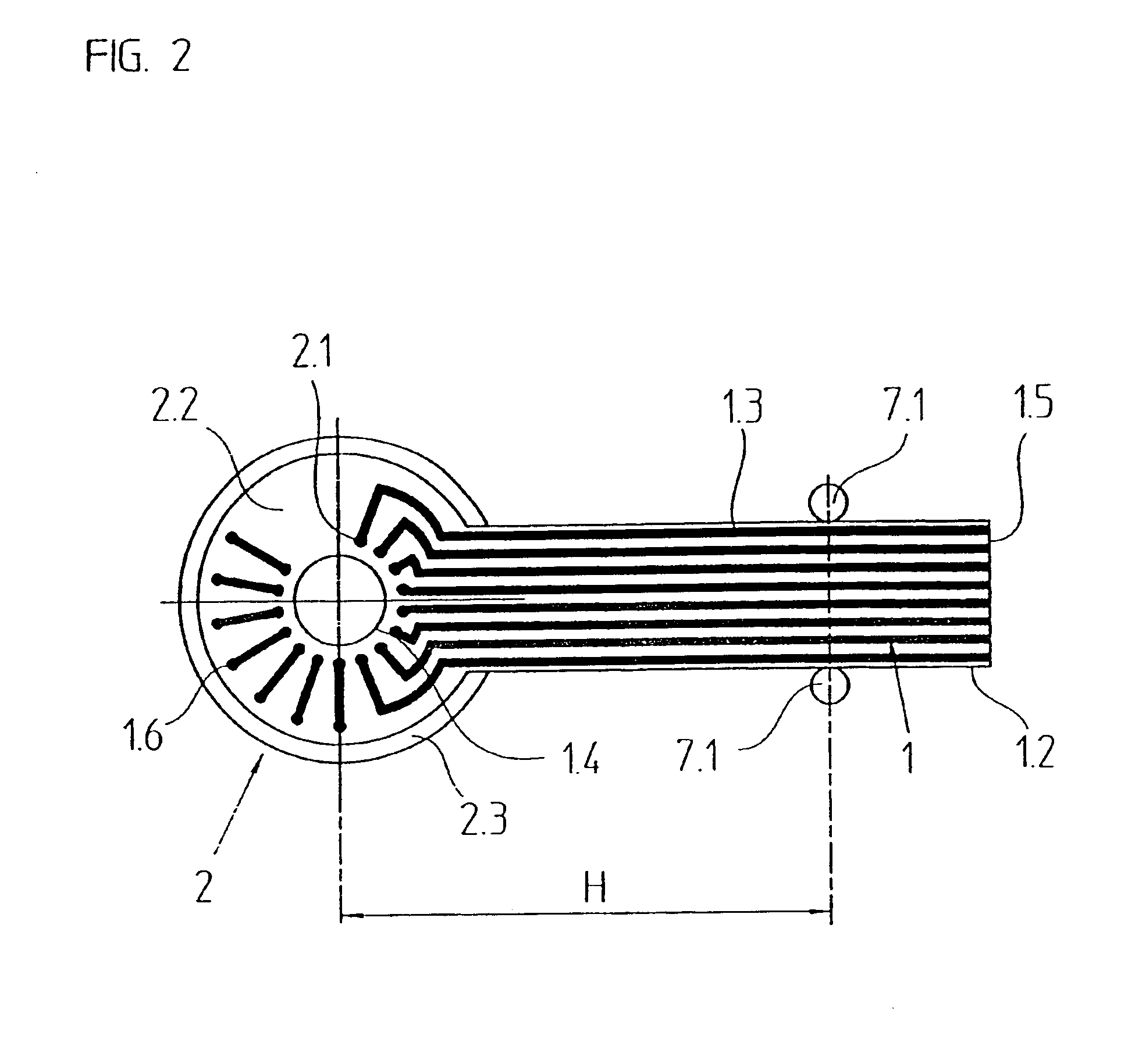 Slip ring unit with a printed circuit board