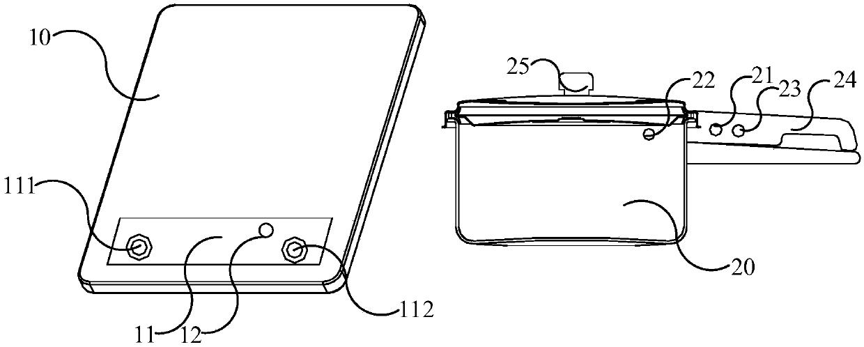 Cooking system and cooking control method and device