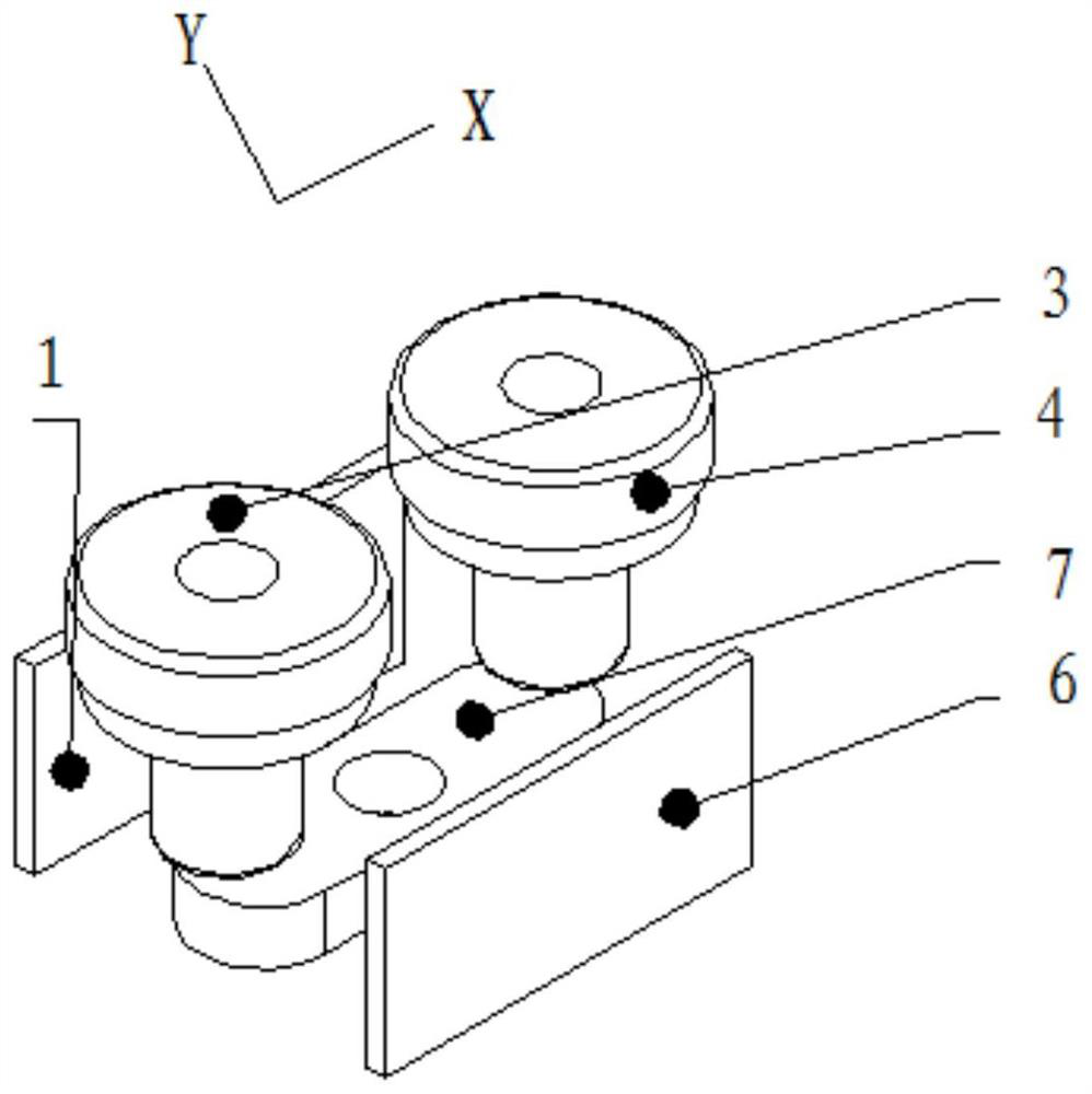 High-voltage relay ceramic closed cavity structure, high-voltage relay and its working method