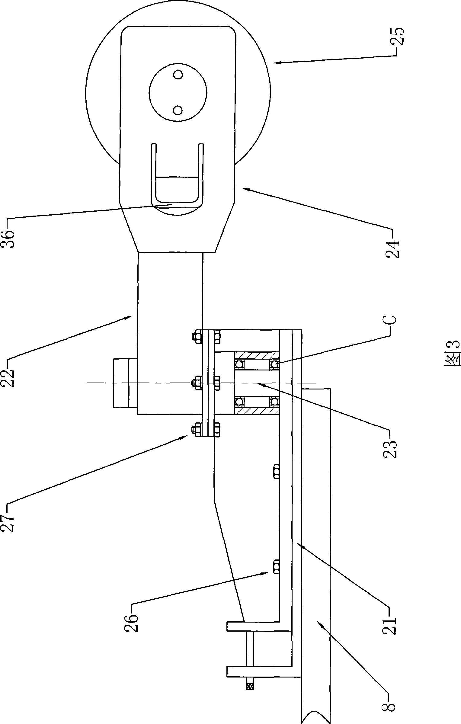 Tower rack type combined transmission oil pumping machine