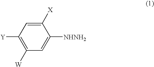 Process for the preparation of phenylhydrazines