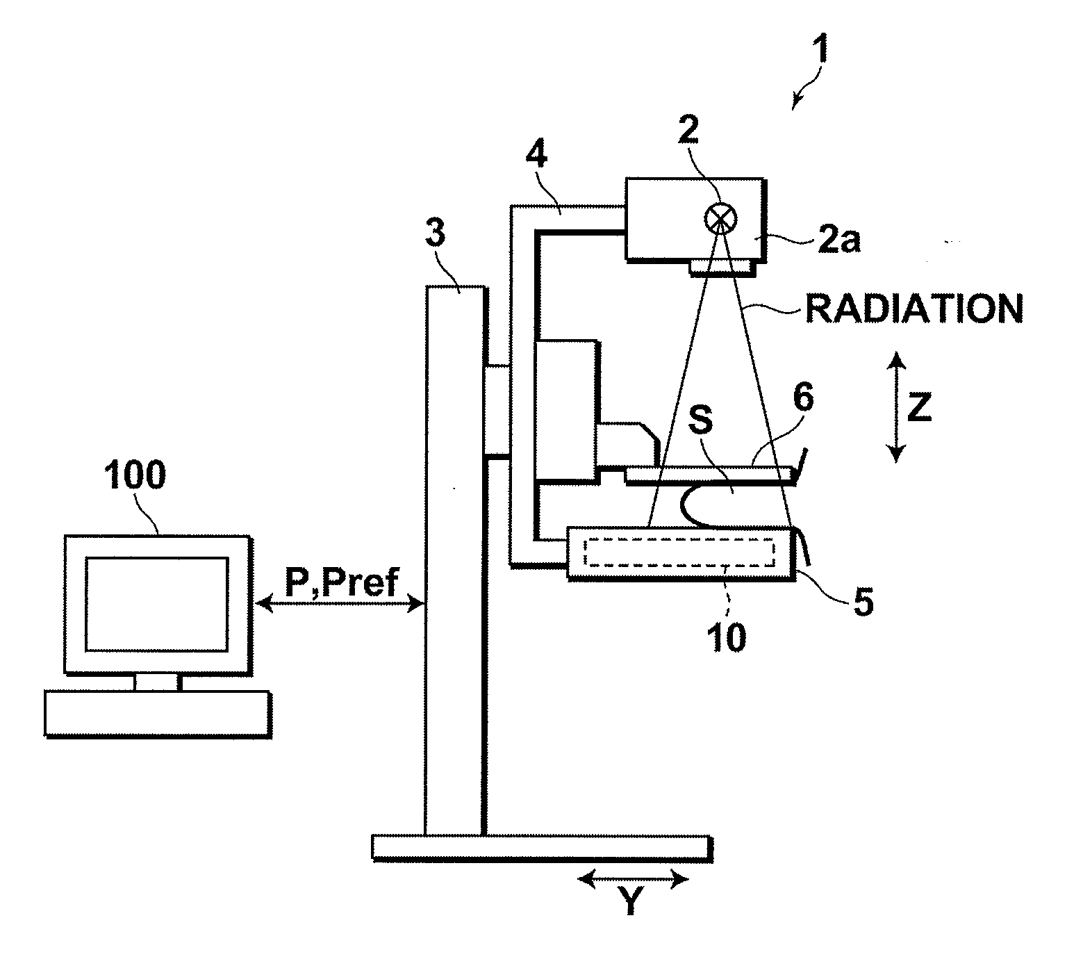 Radiation image processing apparatus