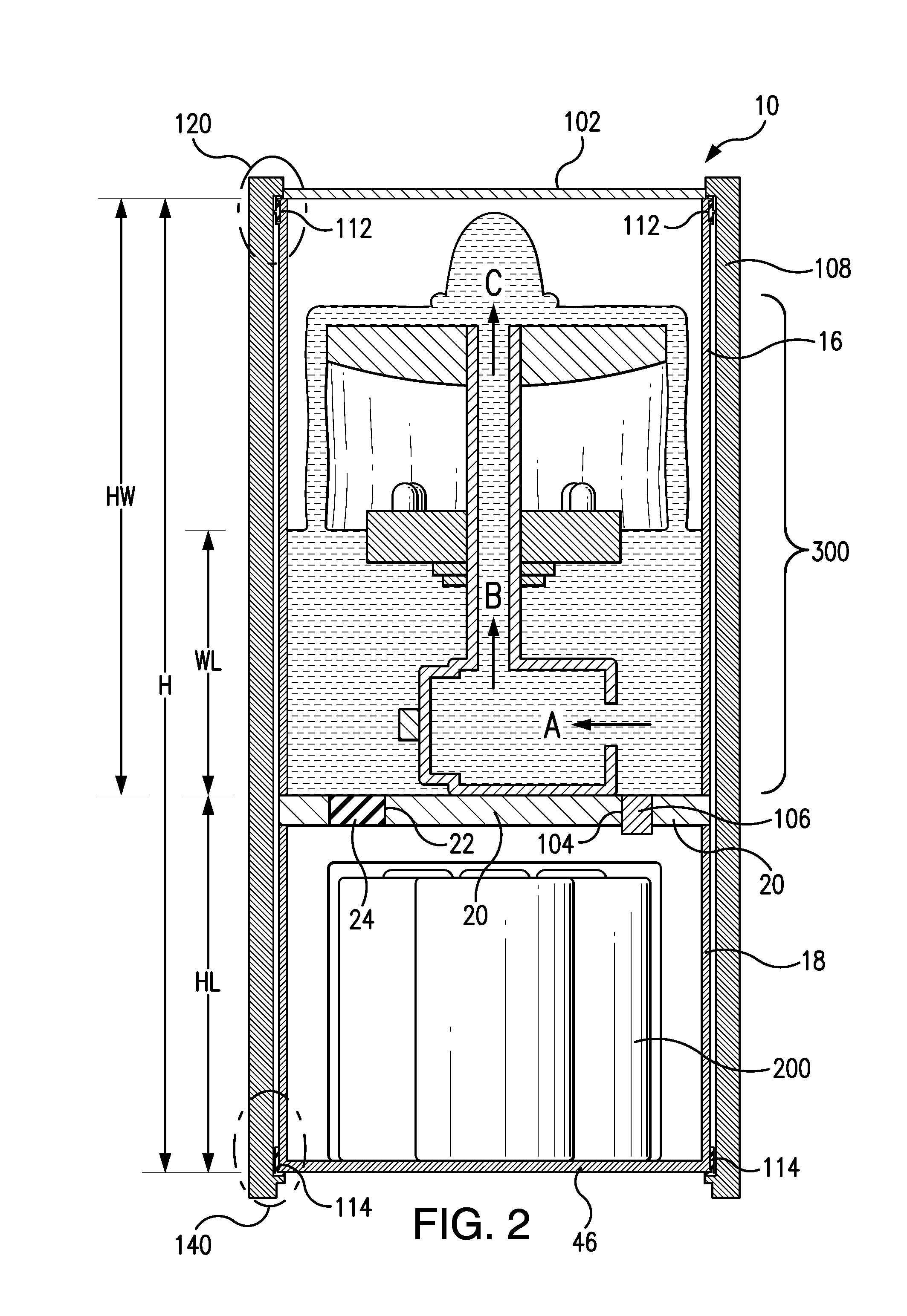 Flameless candle with integrated fountain