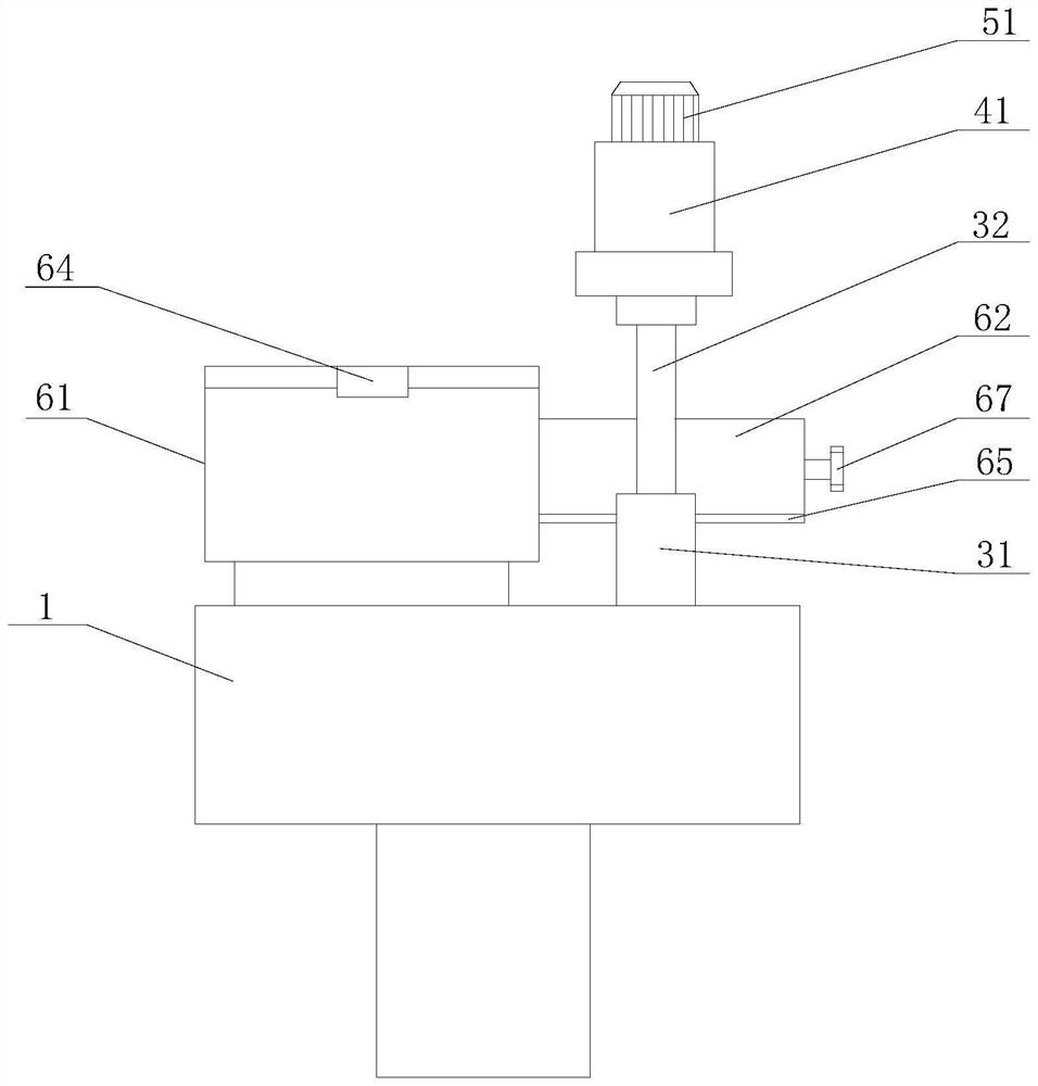 A device and method for indoor test and maintenance of building cement