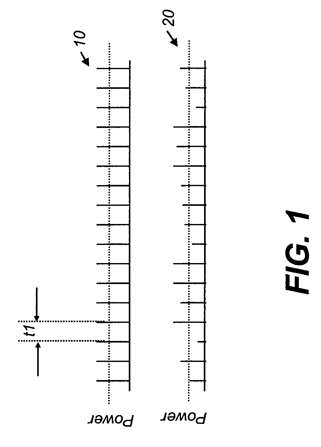 Optical power modulation at high frequency