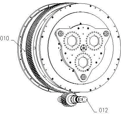 Biomass vertical ring-die pelletizing mechanism