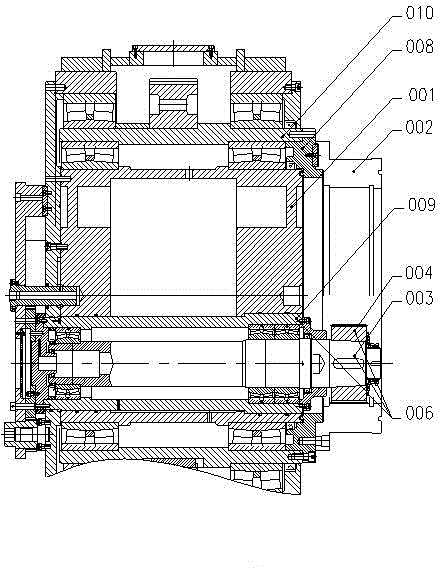 Biomass vertical ring-die pelletizing mechanism