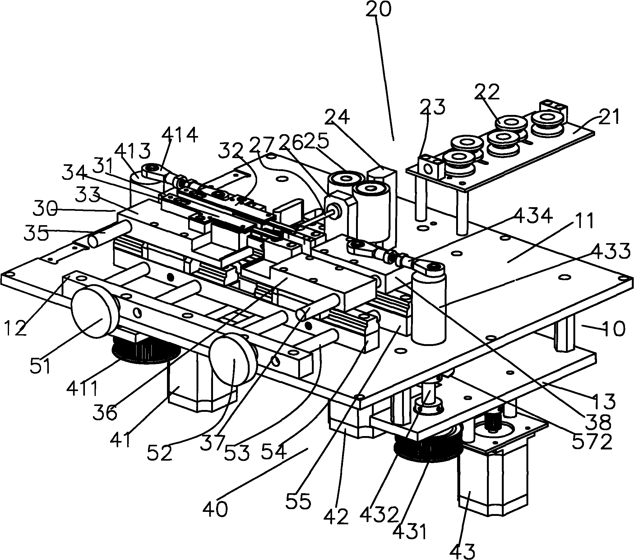 Skinned jumper wire shaping mill