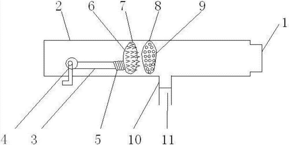 Agricultural energy-saving and anti-blockage drip irrigation device