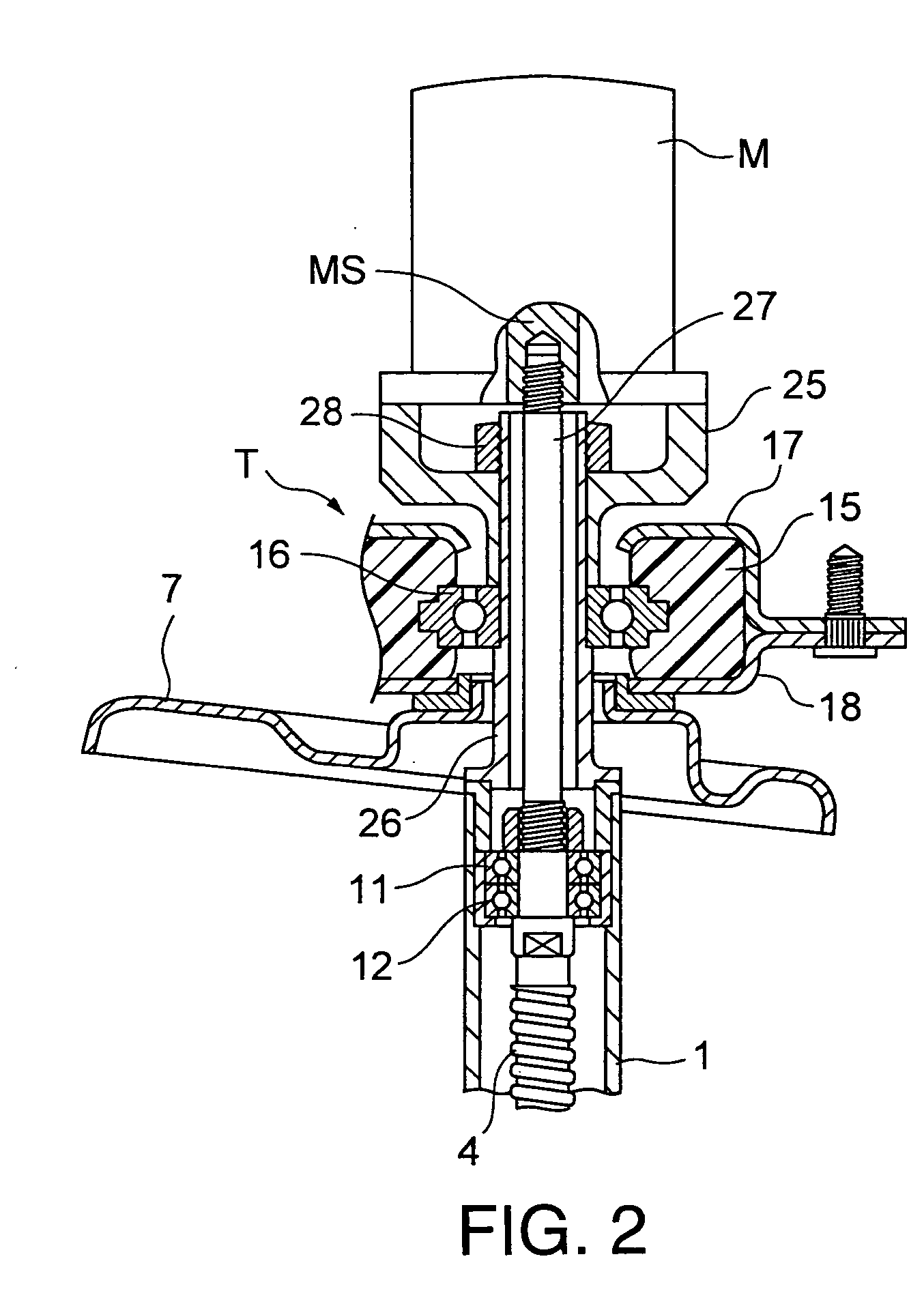 Electromagnetic shock absorber for vehicle