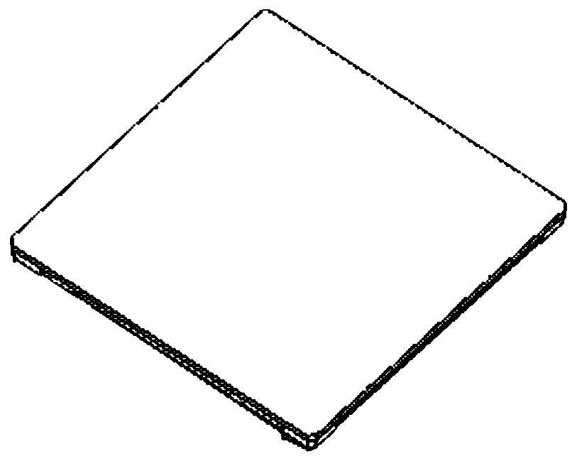 Assembly type prefabricated high-strength concrete floor tile system and construction method thereof