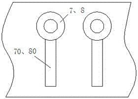 Bending equipment for cooling type power transmission cable and cable bending forming method