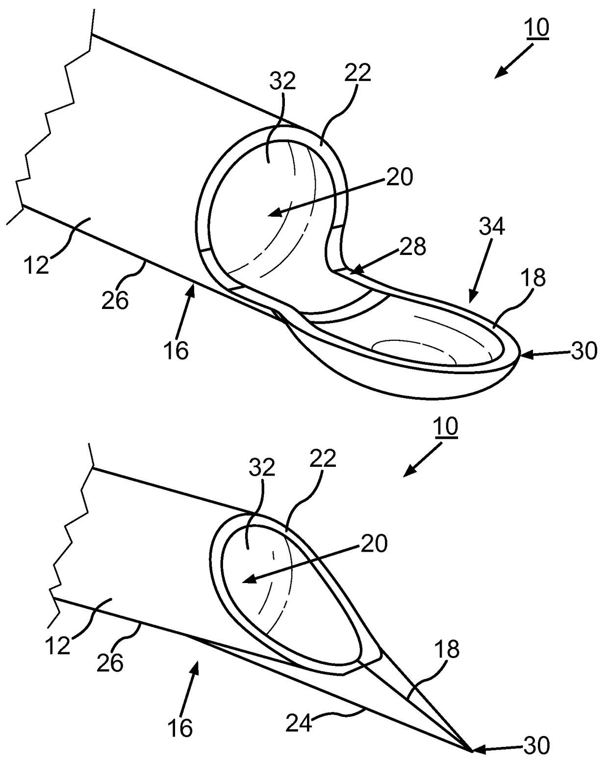 Medical hollow needle