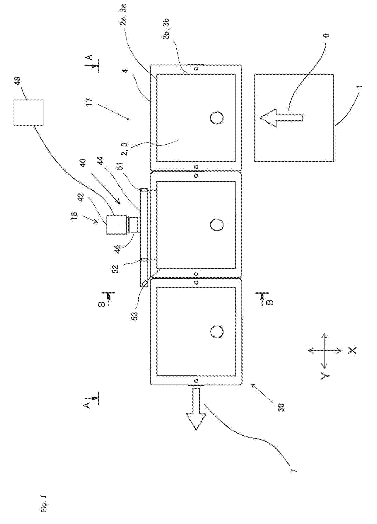 Device and method that can detect misalignment between cope and drag