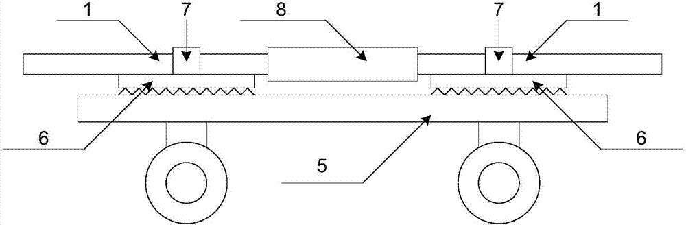 High-voltage cable pluggable-type intermediate connector for test and cable test device