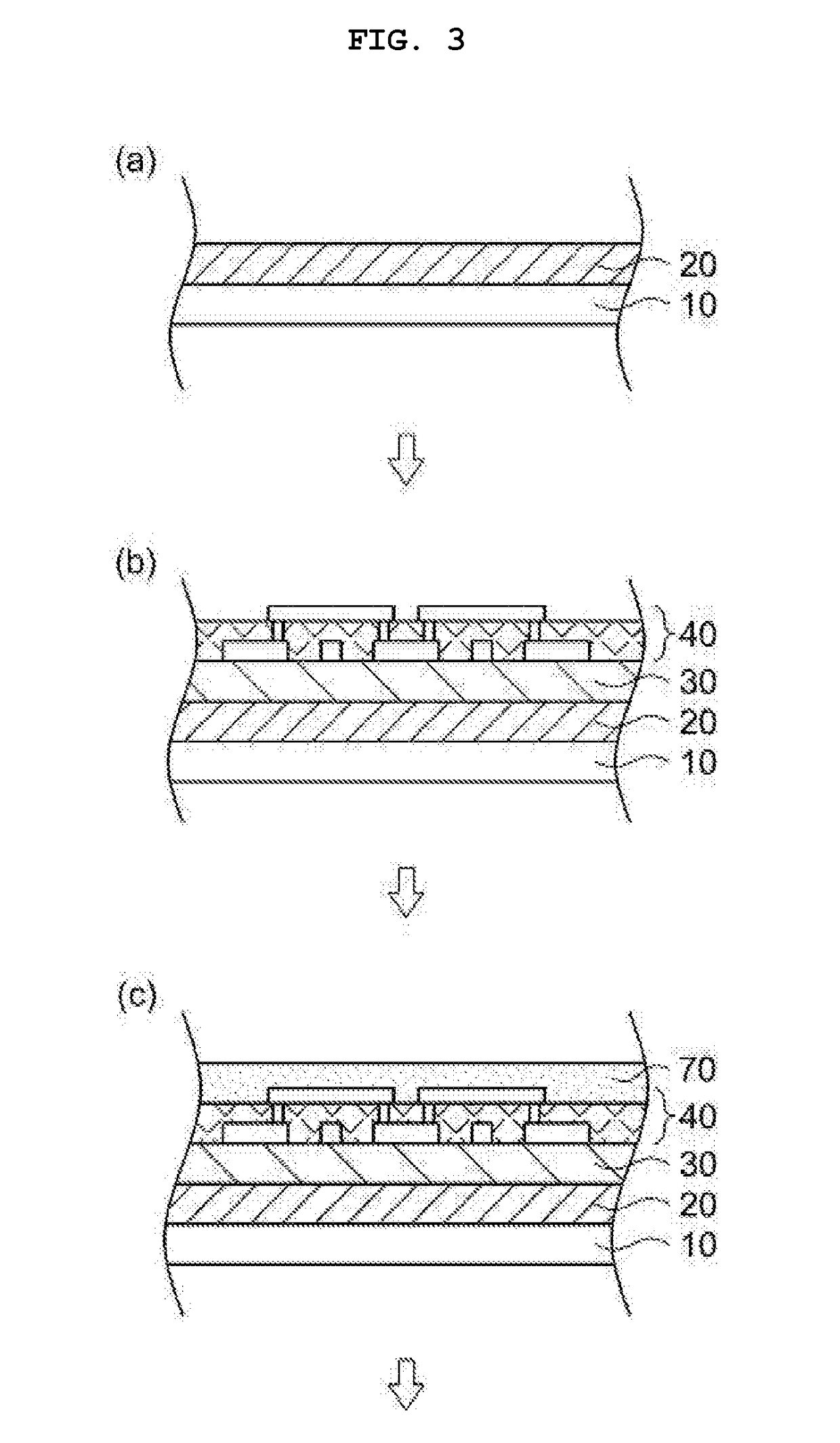 Film touch sensor and method for fabricating the same