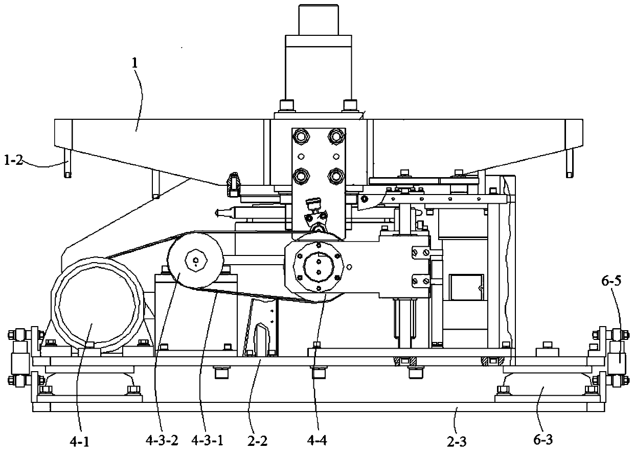 Test method for simulation experiment platform of mechanical structure crash resistance