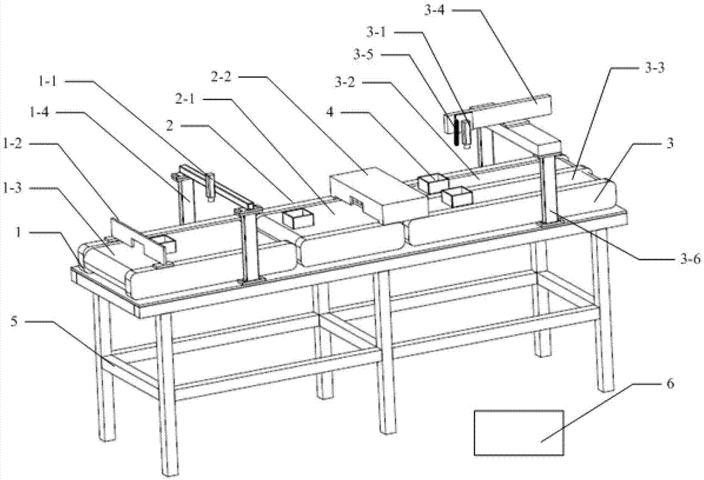 Food-borne pathogenic bacterium detection system and method based on high spectrum