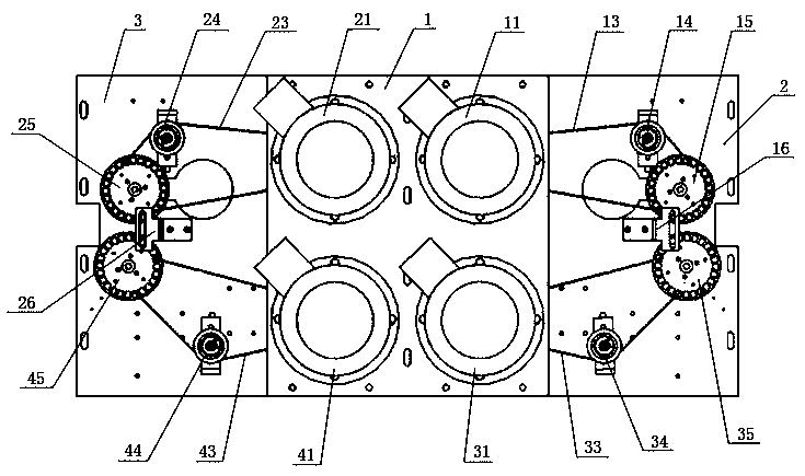 Transmission mechanism of spinning motor