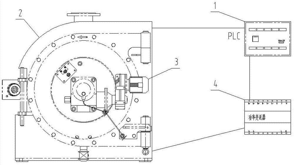 Automatic control system and method of knife feeding and retracting of dual-disc refiner