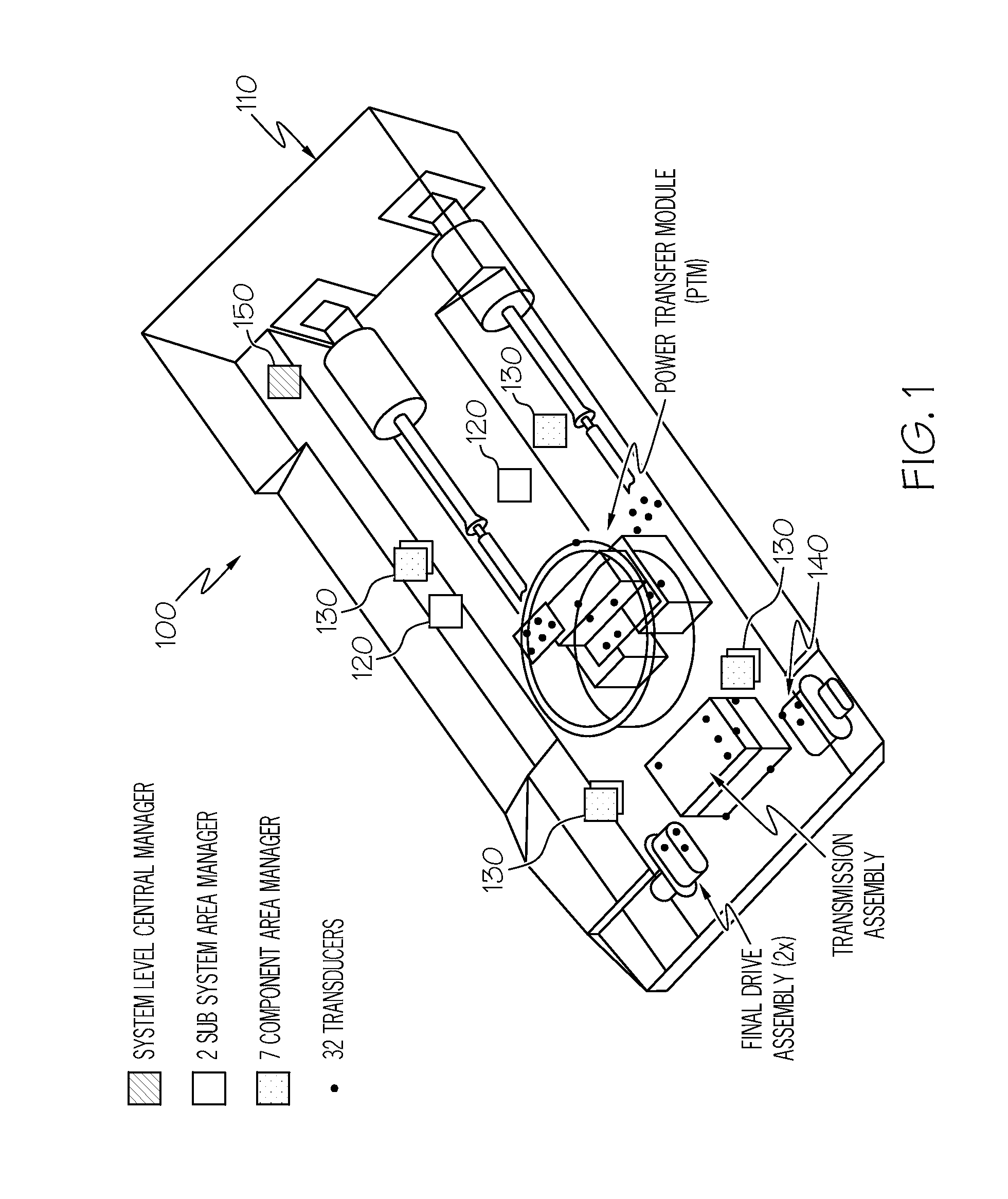 Vehicle system monitoring and communications architecture