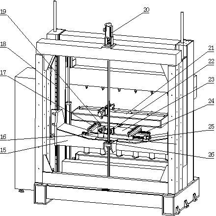 Multi-station spindle-swinging-type five-axis numerical control engraving and milling machine