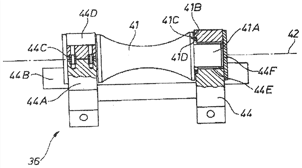 Four-die tool and forging press