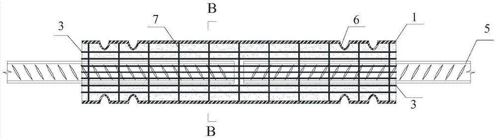 A coiled steel bar grouting connector