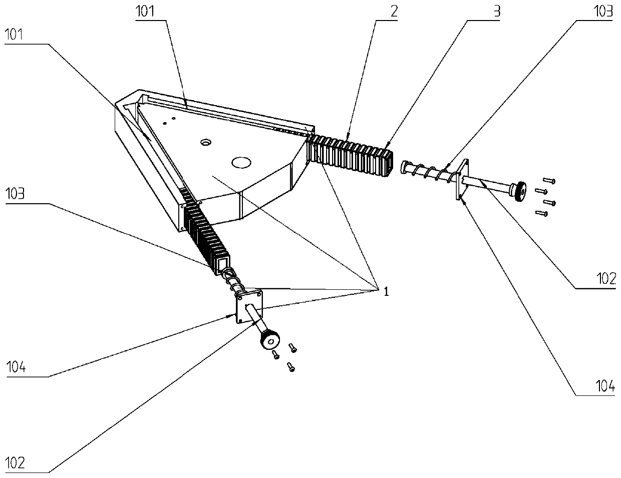 Rotor iron core magnet assembling device