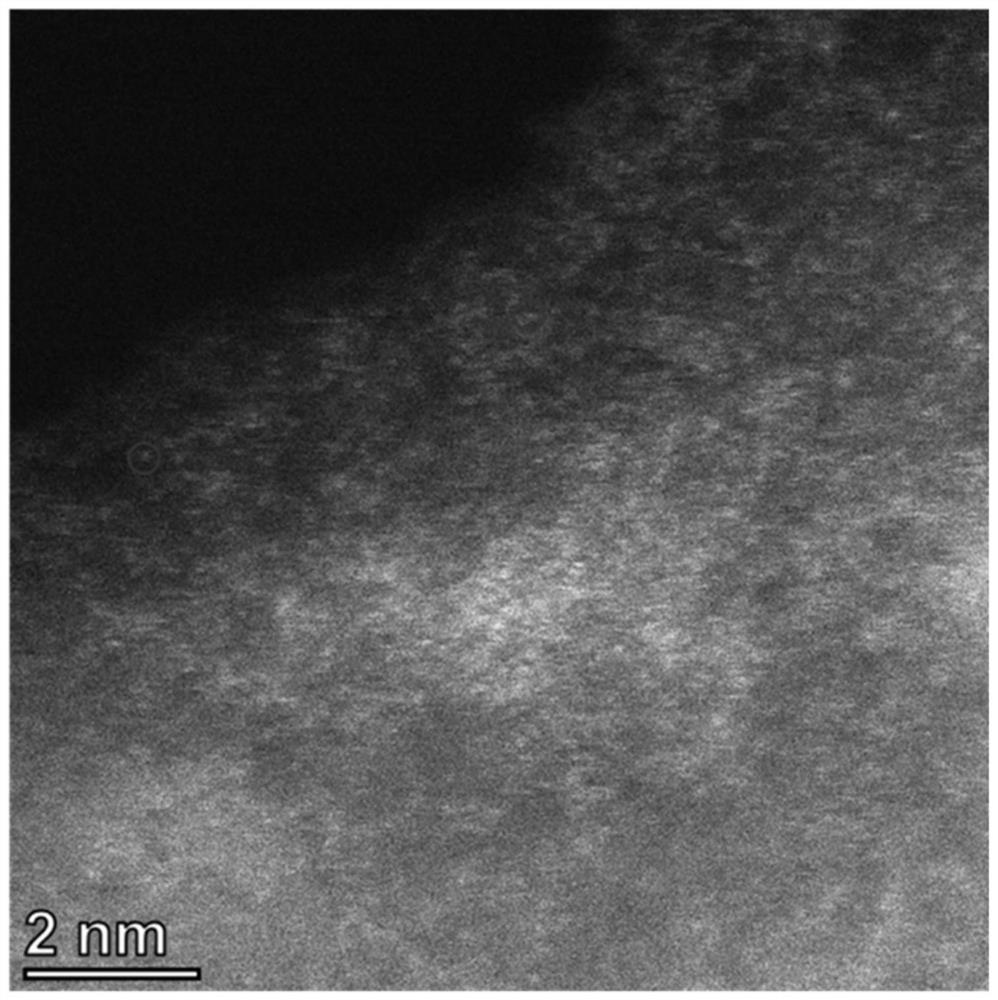 Fe monatomic catalyst Fe-PANI and preparation method thereof