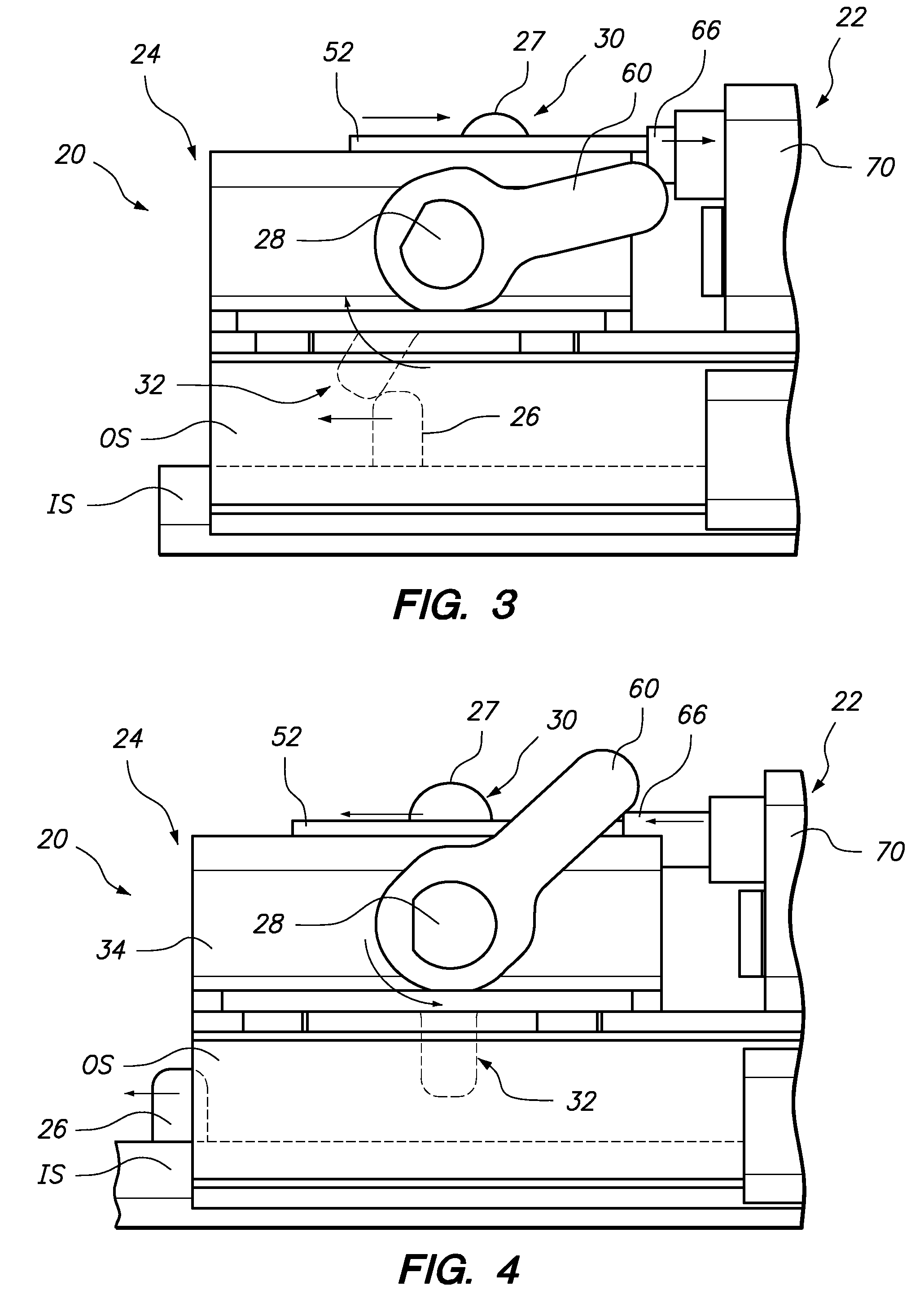 Piezo actuated slide latching mechanism