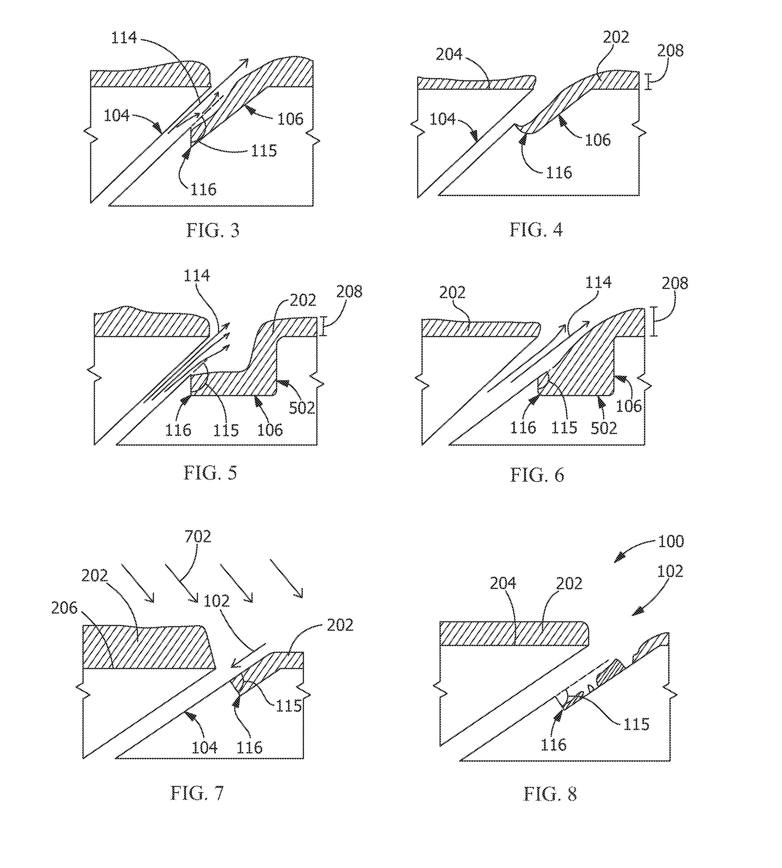 Turbo-machine component and method