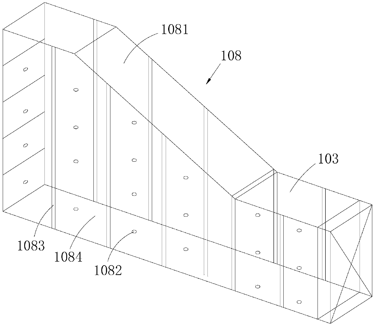 Unsaturated soil slope apparatus for measuring deformation and suction of soil, and operating method thereof