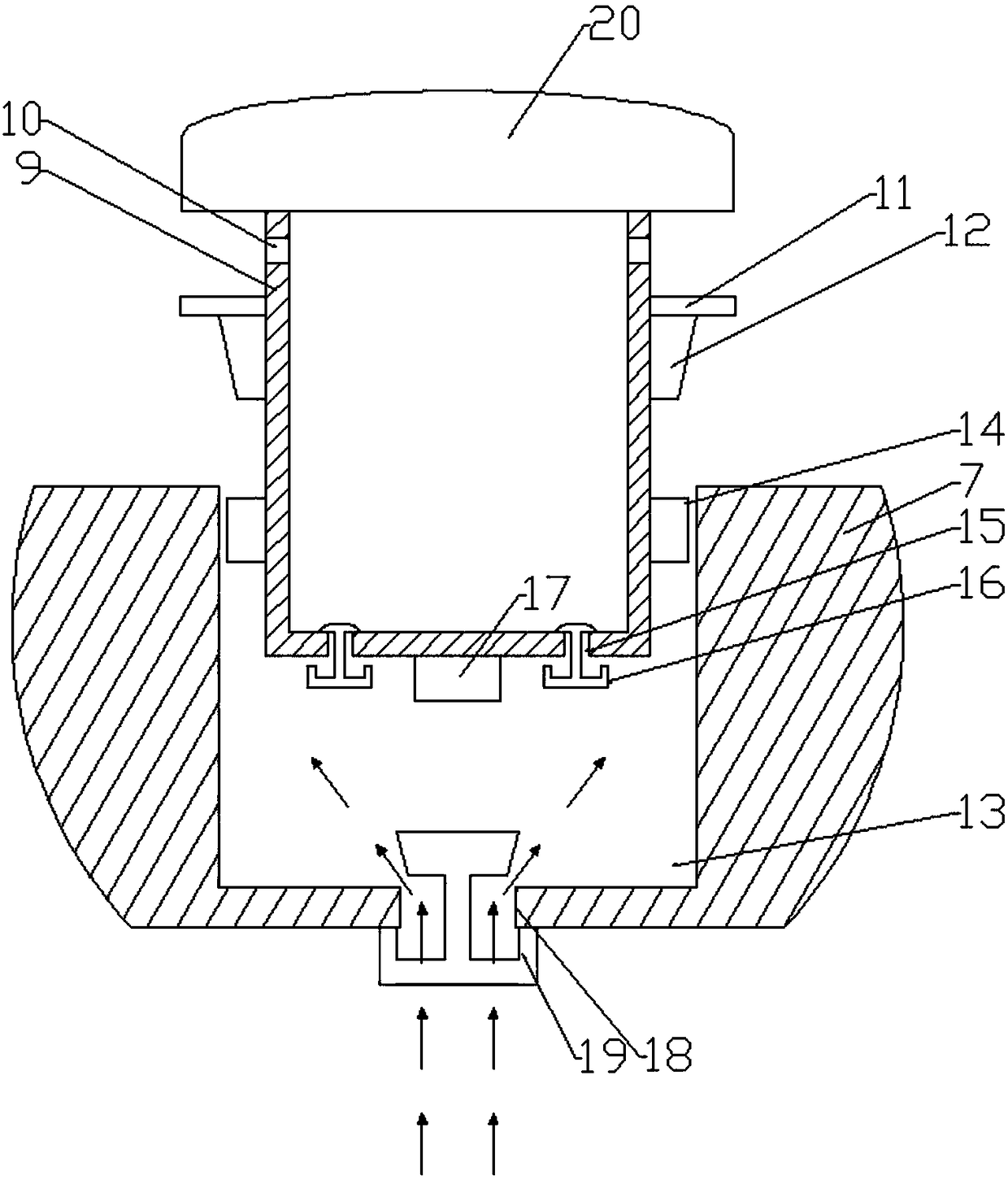 Double-layer tea caddy