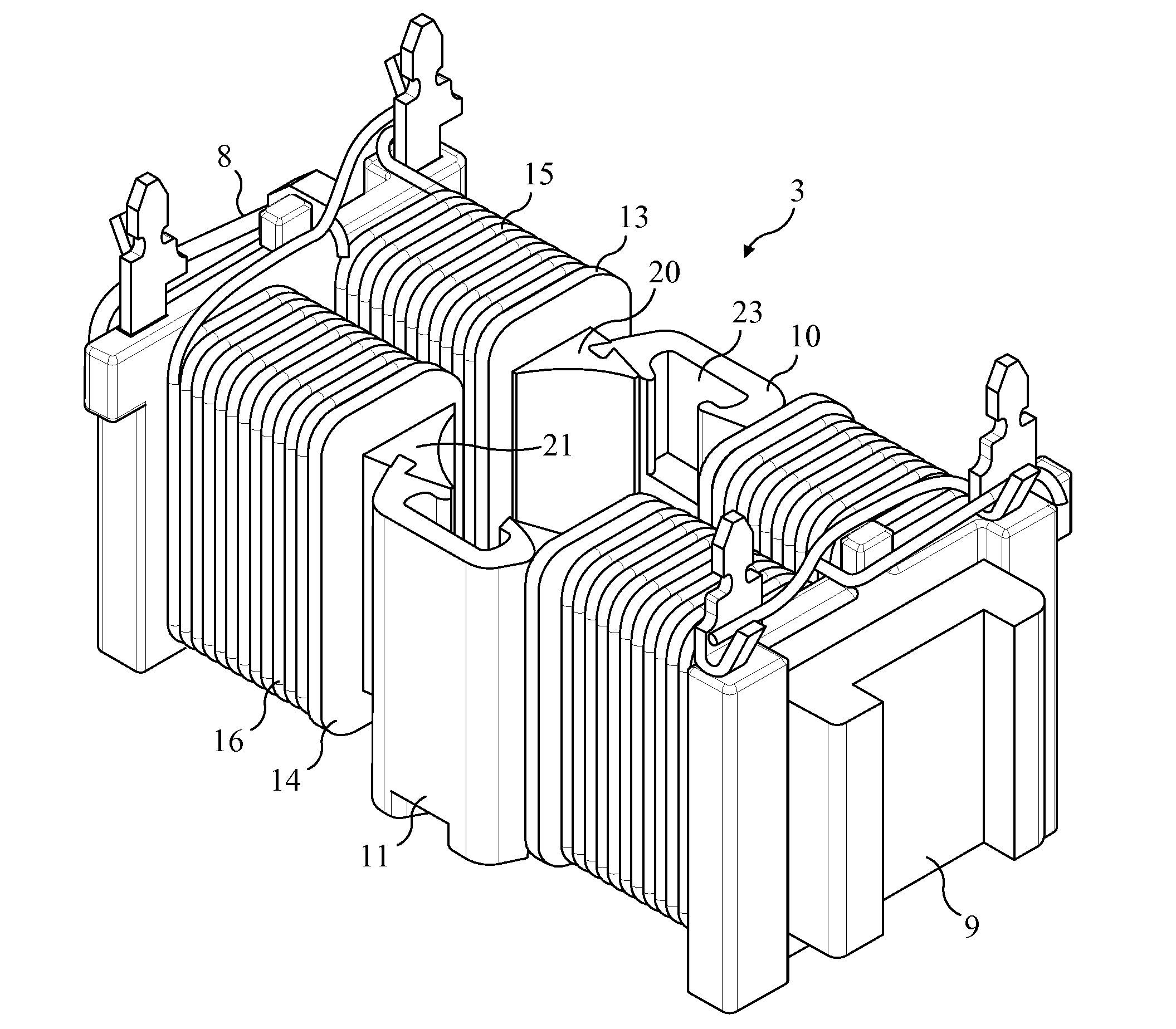 Stator for an electrical machine