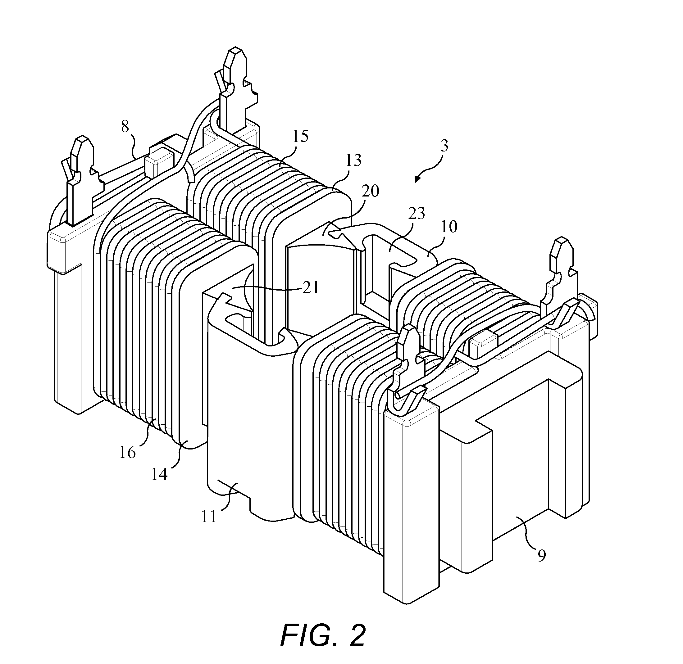 Stator for an electrical machine