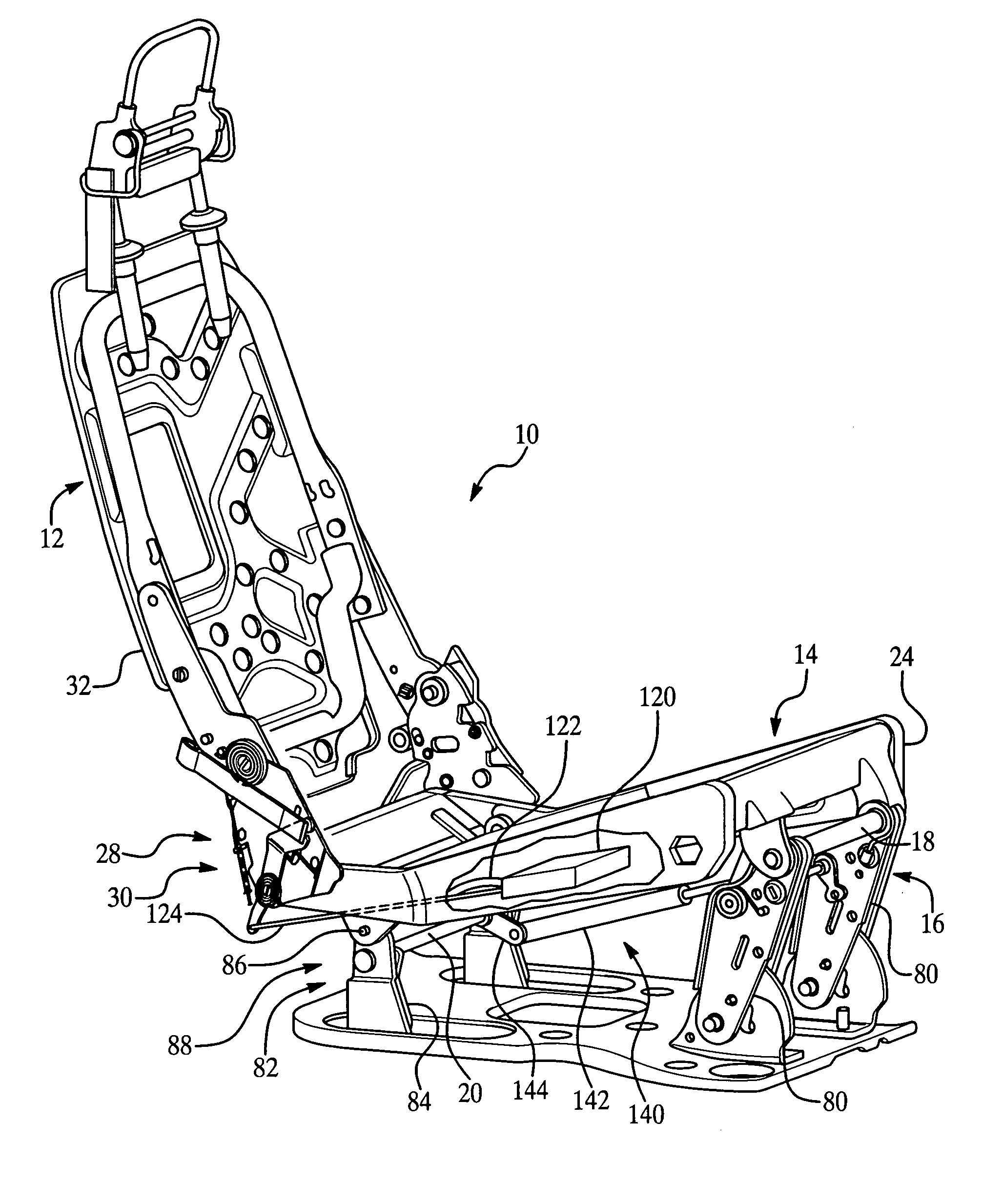 Power assist fold and tumble vehicle seat