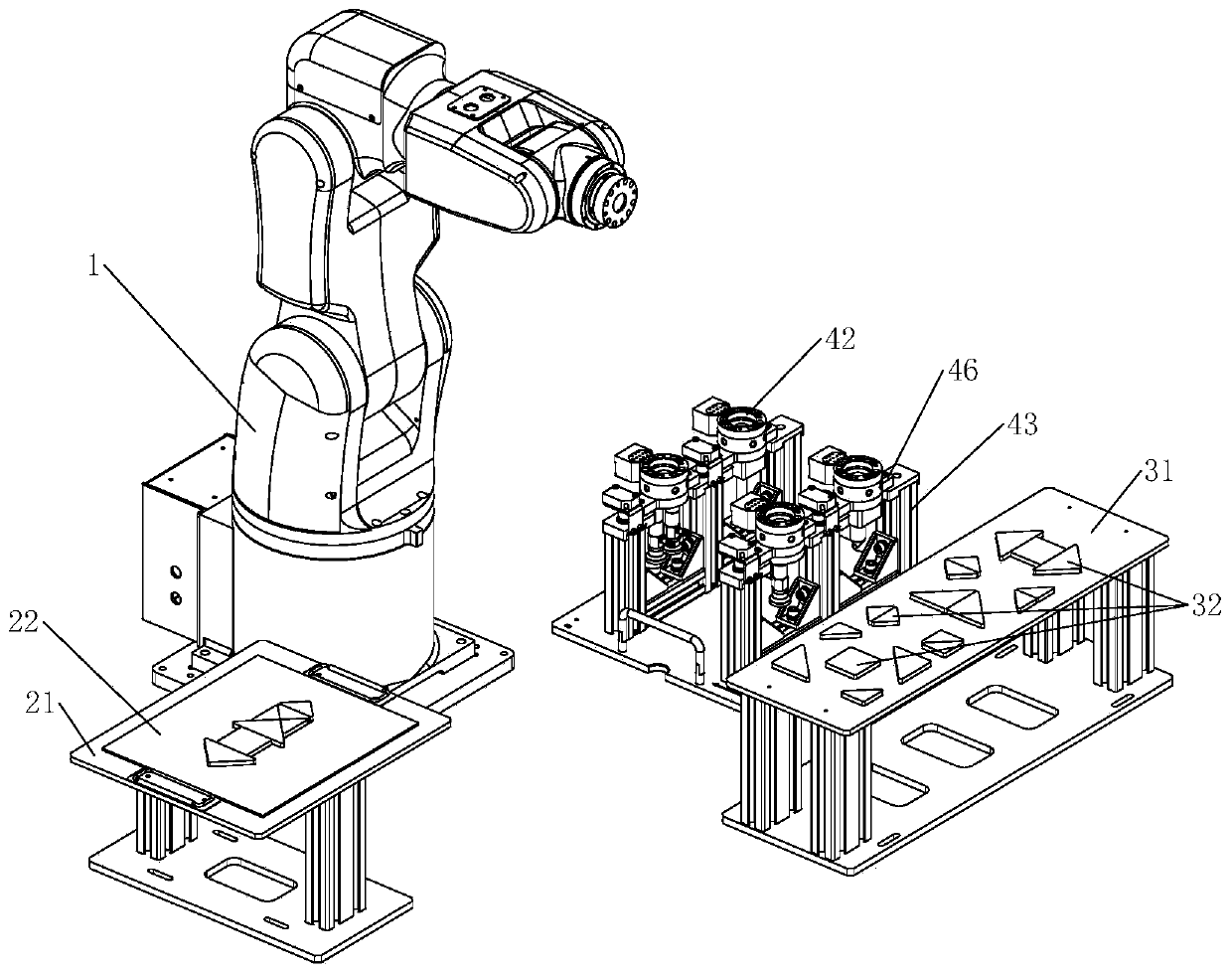 Puzzle robot system for practical training and assessment method thereof