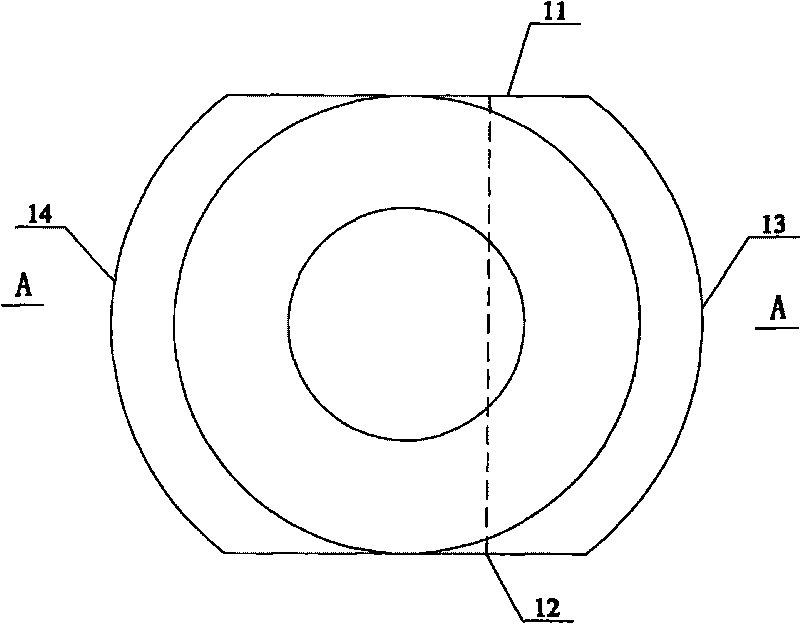 Magnesium alloy artificial limb connector and manufacturing method thereof