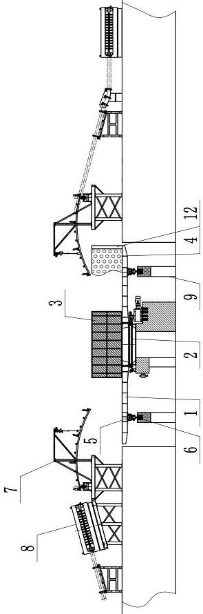 Submarine cable tray degassing chamber