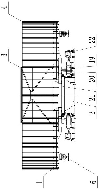 Submarine cable tray degassing chamber