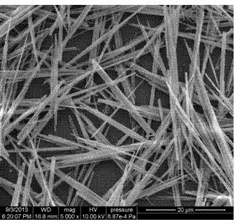 Preparation method of one-dimensional ferrous oxalate nanowire