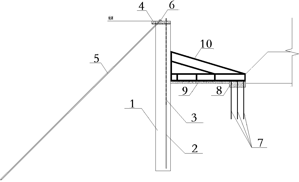 Recyclable front-assembled supporting envelop enclosure and applying method thereof