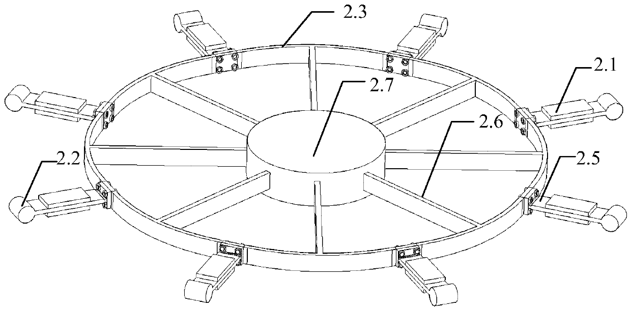 Ultrasonic blue-green algae control device and method based on solar energy and wave energy synergistic power generation