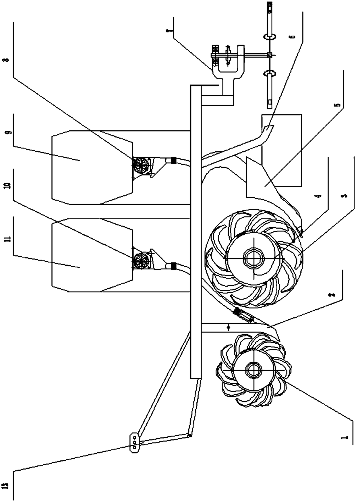 Seeder with flexible soil covering mechanism