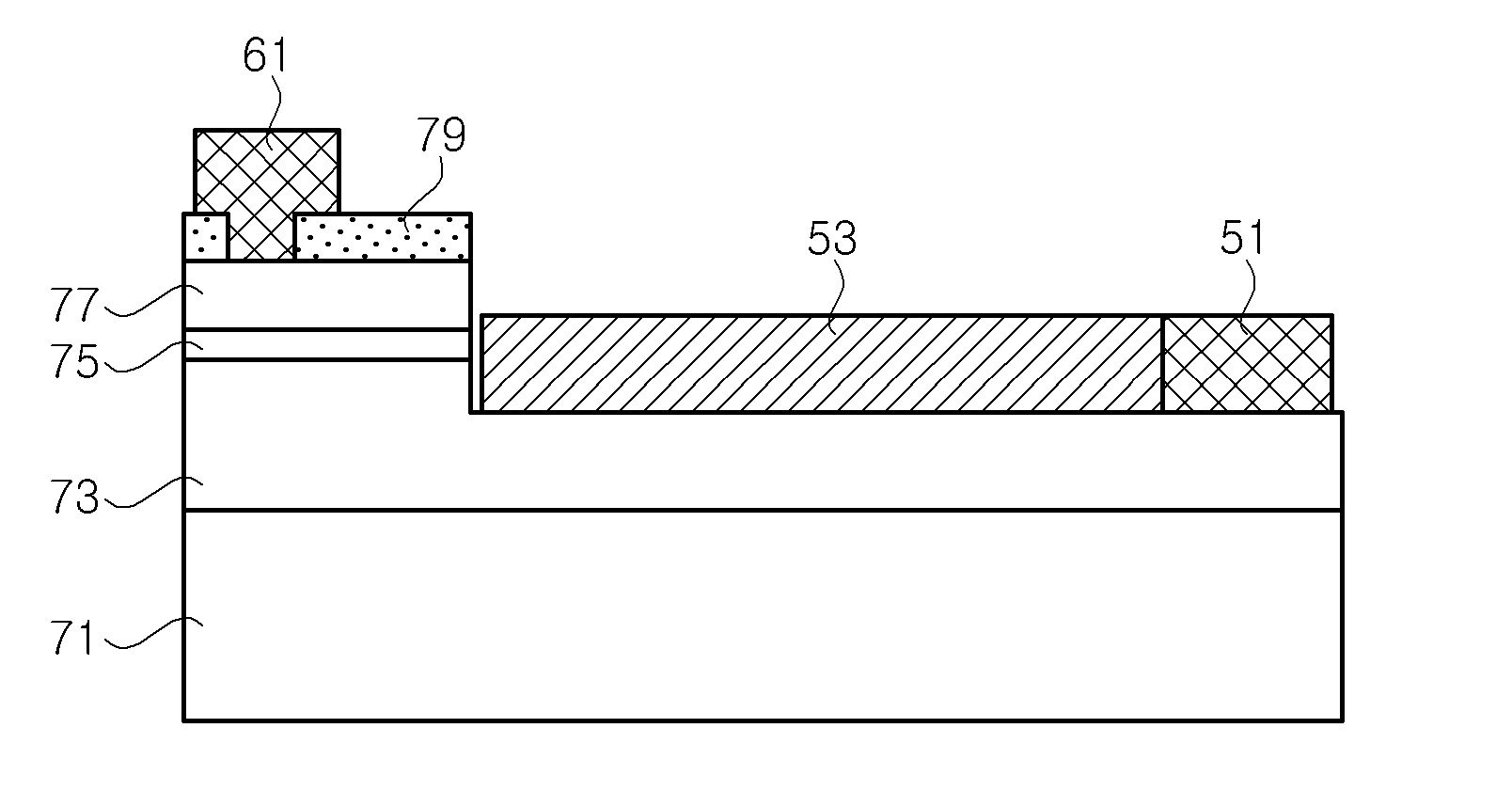 Light emitting diode having electrode extensions for current spreading